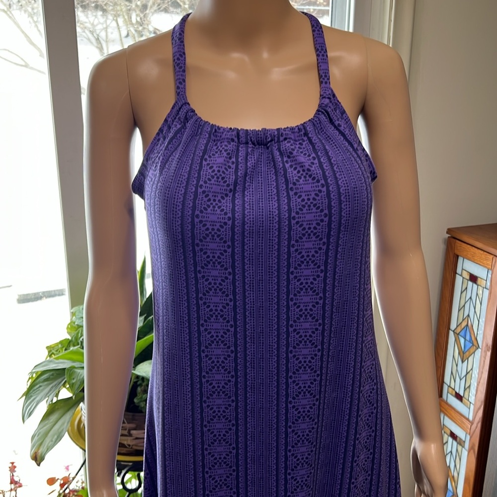 Prana Racerback Women’s Purple Dress Padded  Bra Soft Great Condition XS - S